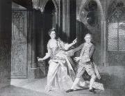 Johann Zoffany David Garrick as Macbeth and Hannah Pritchard as Lady Macbeth France oil painting artist